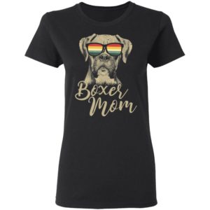 Boxer Mom Shirt For Dog Lover, Long Sleeve