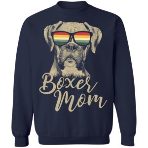 Boxer Mom Shirt For Dog Lover, Long Sleeve