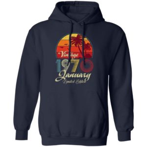 50th Birthday Retro Vintage January 1970 Shirt Long Sleeve