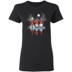 Cool Three Nordic Gnomes Reflection Gnome Tomte Christmas Sweatshirt