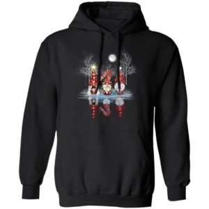 Cool Three Nordic Gnomes Reflection Gnome Tomte Christmas Sweatshirt