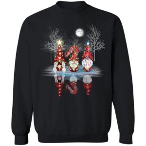 Cool Three Nordic Gnomes Reflection Gnome Tomte Christmas Sweatshirt