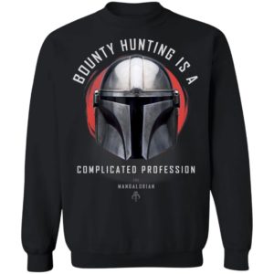 Star Wars The Mandalorian A Complicated Profession Portrait Shirt Hoodie LS