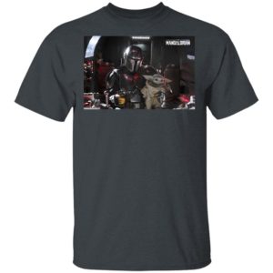 Star Wars Shirt The Mandalorian and The Child Pilot and Co-Pilot