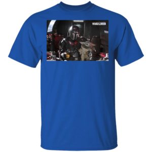 Star Wars Shirt The Mandalorian and The Child Pilot and Co-Pilot