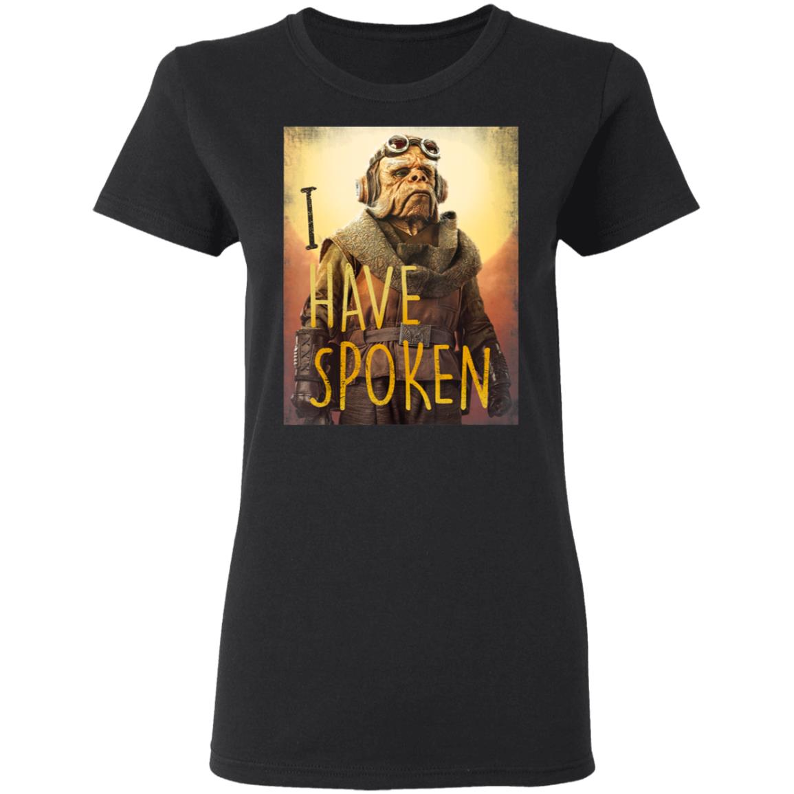 Star Wars The Mandalorian T-Shirt Kuiil I Have Spoken Long Sleeve Star Wars The Mandalorian T-Shirt Kuiil I Have Spoken Long Sleeve