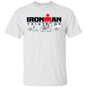 Snoopy Ironman Triathlon World Triathlon Shirt Hoodie Long Sleeve