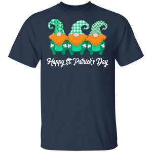 3 Cute Irish Gnomes Leprechauns Happy St. Patricks Day Shirt, Long Sleeve