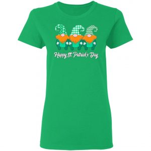 3 Cute Irish Gnomes Leprechauns Happy St. Patricks Day Shirt, Long Sleeve