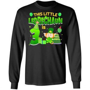 3rd Birthday St. Patricks Day Long Sleeve, Shirt