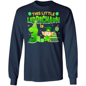 3rd Birthday St. Patricks Day Long Sleeve, Shirt