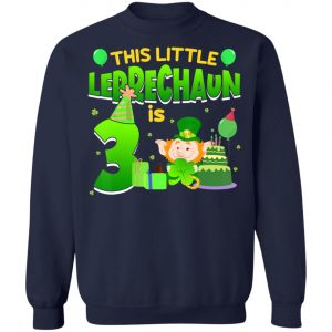 3rd Birthday St. Patricks Day Long Sleeve, Shirt
