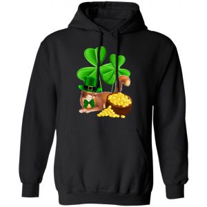 Abyssinian Cat St Patricks Day Shirt - Leprechaun Cat Lover T-Shirt