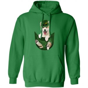 Akita In Your Pocket St Patricks Day Dog Lover Shirt, Long Sleeve