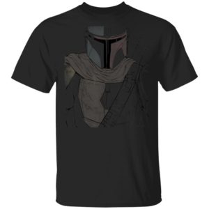 Star Wars The Mandalorian Muted Warrior T-Shirt Hoodie LS