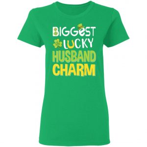 Biggest-Lucky Husband Charm Saint Patricks Day T-Shirt, Long Sleeve