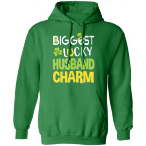 Biggest-Lucky Husband Charm Saint Patricks Day T-Shirt, Long Sleeve