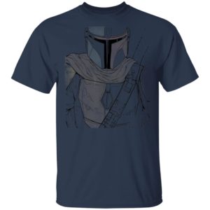 Star Wars The Mandalorian Muted Warrior T-Shirt Hoodie LS