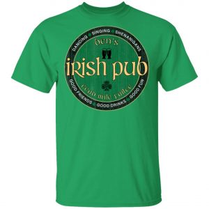 Bens Irish Pub Saint Patricks Day Party T-Shirt, Bella