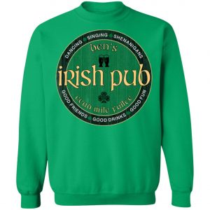 Bens Irish Pub Saint Patricks Day Party T-Shirt, Bella