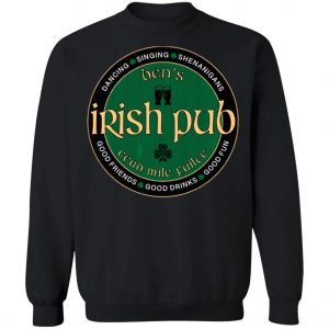 Bens Irish Pub Saint Patricks Day Party T-Shirt, Bella