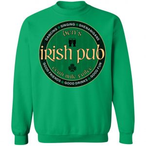 Bens Irish Pub Saint Patricks Day Party T-Shirt, Bella