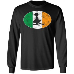 Beautiful Irish Flag Mixed Ballet Girl Saint Patrick Day T-Shirt, Bella