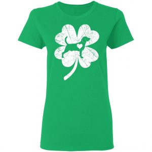 Beagle In Shamrock Clover Saint Patricks Day Irish Shirt, Bella