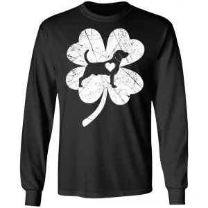 Beagle In Shamrock Clover Saint Patricks Day Irish Shirt, Bella