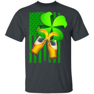 Beer Splash Saint Patricks Day T-Shirt, Long Sleeve