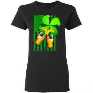 Beer Splash Saint Patricks Day T-Shirt, Long Sleeve