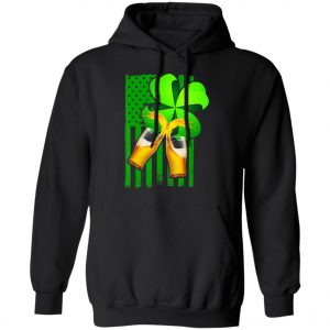 Beer Splash Saint Patricks Day T-Shirt, Long Sleeve