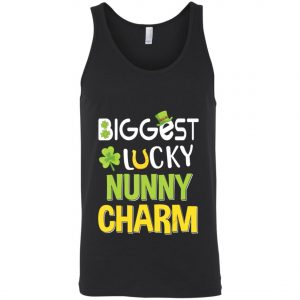Biggest-Lucky Nunny Charm Saint Patricks Day T-Shirt, Bella