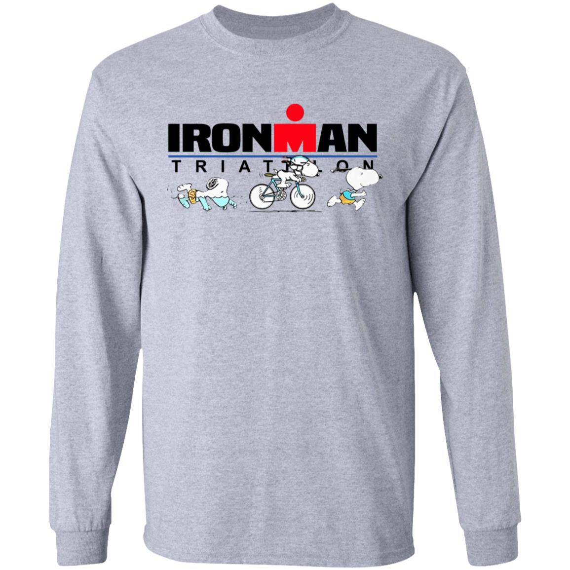 Snoopy Ironman Triathlon World Triathlon Shirt Hoodie Long Sleeve Snoopy Ironman Triathlon World Triathlon Shirt Hoodie Long Sleeve