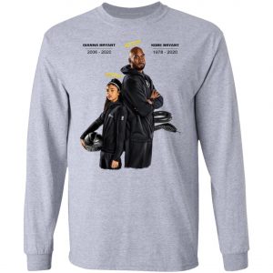 Rip Black mamba and Gigi Bryant T-shirt premium, Long Sleeve