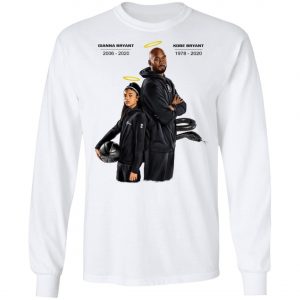 Rip Black mamba and Gigi Bryant T-shirt premium, Long Sleeve