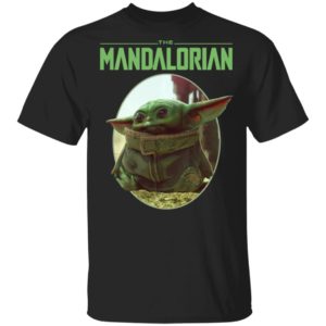 Baby Yoda Shirt Star Wars The Mandalorian The Child Circle Long Sleeve
