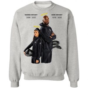 Rip Black mamba and Gigi Bryant T-shirt premium, Long Sleeve