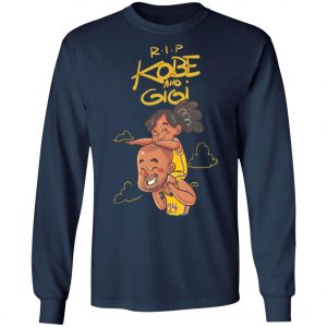 Rip Kobe And Gigi Father and Daughter T-shirt, Long Sleeve