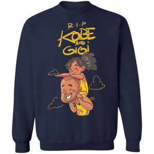 Rip Kobe And Gigi Father and Daughter T-shirt, Long Sleeve