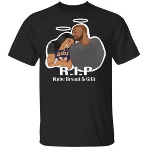 Rip Gigi And Kobe Father and Daughter T-shirt, Long Sleeve