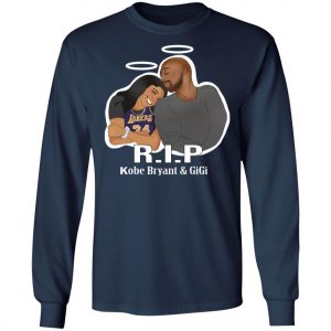 Rip Gigi And Kobe Father and Daughter T-shirt, Long Sleeve