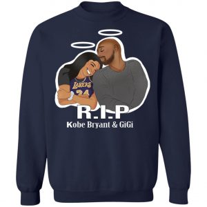 Rip Gigi And Kobe Father and Daughter T-shirt, Long Sleeve