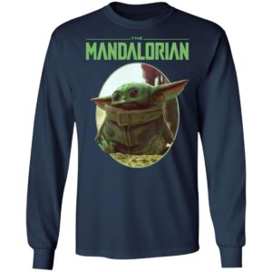 Baby Yoda Shirt Star Wars The Mandalorian The Child Circle Long Sleeve
