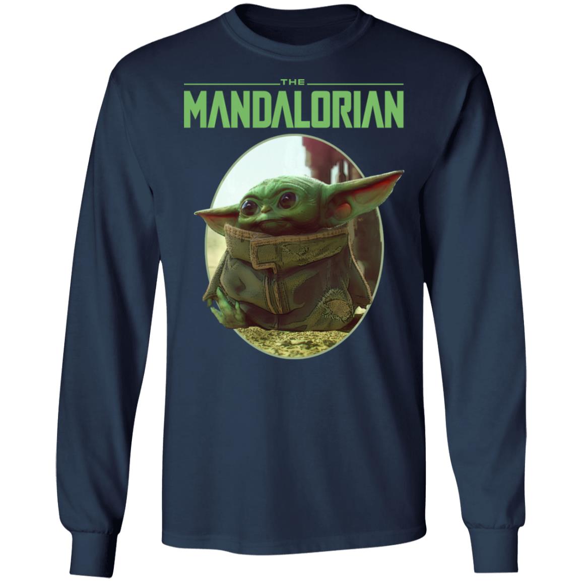 Baby Yoda Shirt Star Wars The Mandalorian The Child Circle Long Sleeve Baby Yoda Shirt Star Wars The Mandalorian The Child Circle Long Sleeve