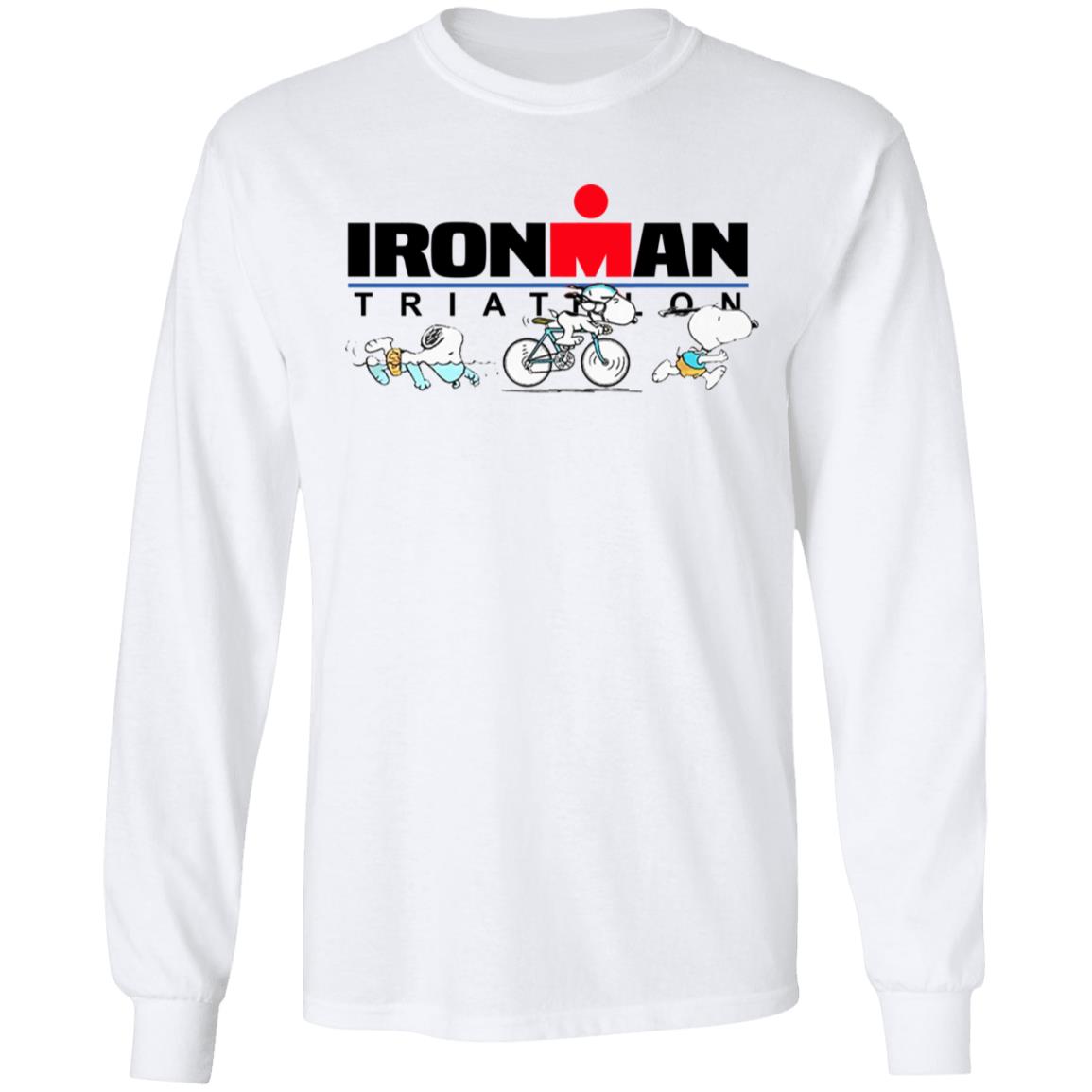 Snoopy Ironman Triathlon World Triathlon Shirt Hoodie Long Sleeve Snoopy Ironman Triathlon World Triathlon Shirt Hoodie Long Sleeve