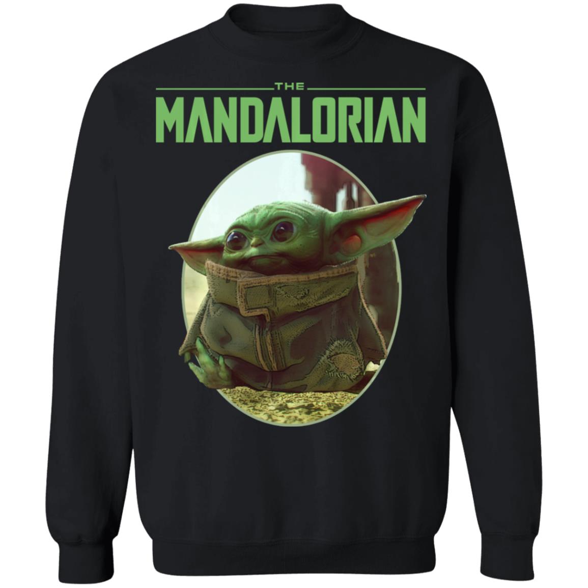 Baby Yoda Shirt Star Wars The Mandalorian The Child Circle Long Sleeve Baby Yoda Shirt Star Wars The Mandalorian The Child Circle Long Sleeve