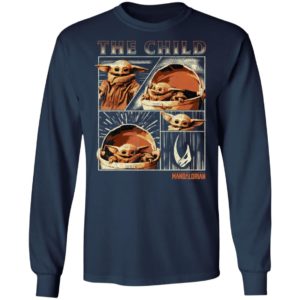 Baby Yoda T- Shirt Star Wars The Mandalorian The Child Collage Hoodie