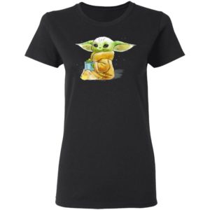 Star Wars Shirt The Mandalorian The Child Drink Soup