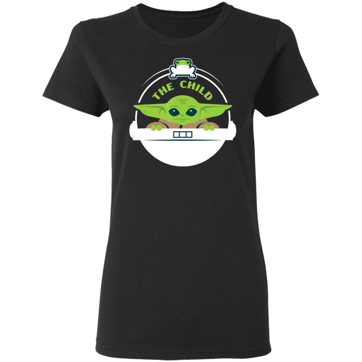 Baby Yoda Shirt Star Wars The Mandalorian The Child Floating Pod Frog Snack Long Sleeve Baby Yoda Shirt Star Wars The Mandalorian The Child Floating Pod Frog Snack Long Sleeve